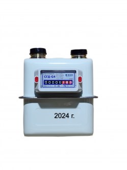 Счетчик газа СГД-G4ТК с термокорректором (вход газа левый, 110мм, резьба 1 1/4") г. Орёл 2024 год выпуска Озёры